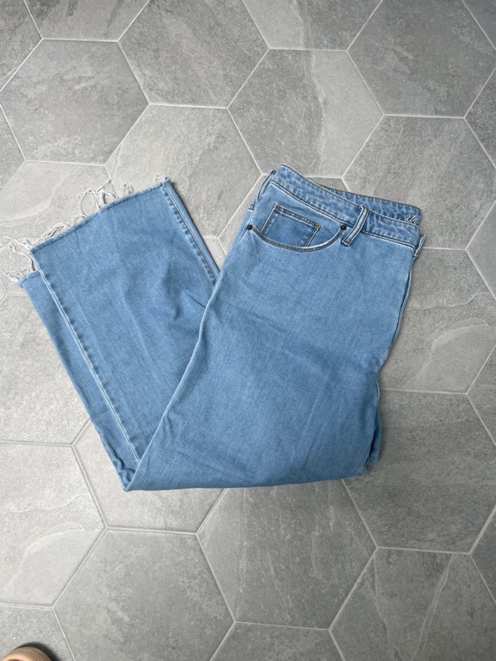 Universal Thread Wide-Leg Cropped Jeans – Women’s Size 16/33